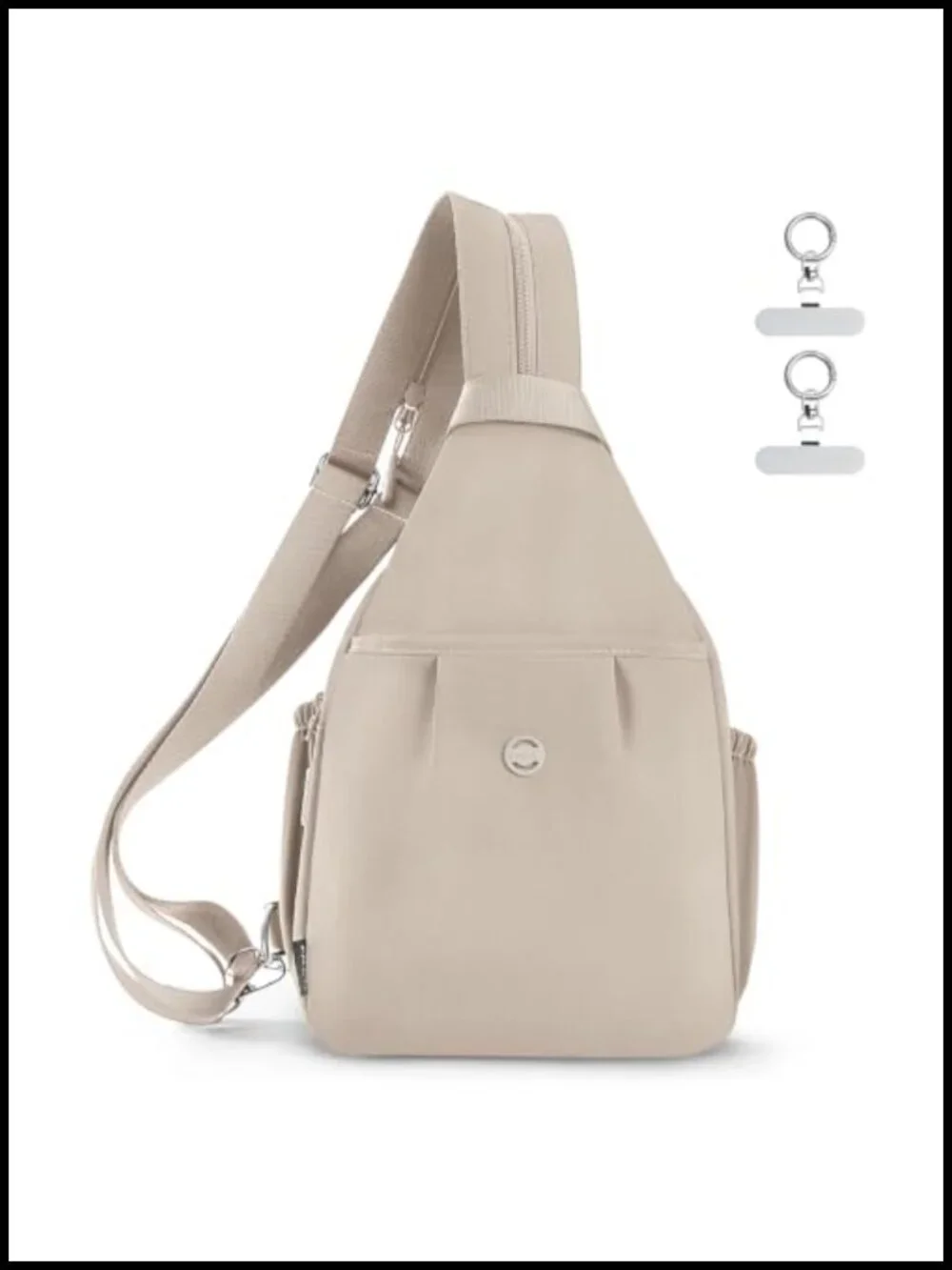 3-Way Convertible Anti-Theft Crossbody Backpack for Women Travel Sling Bag
